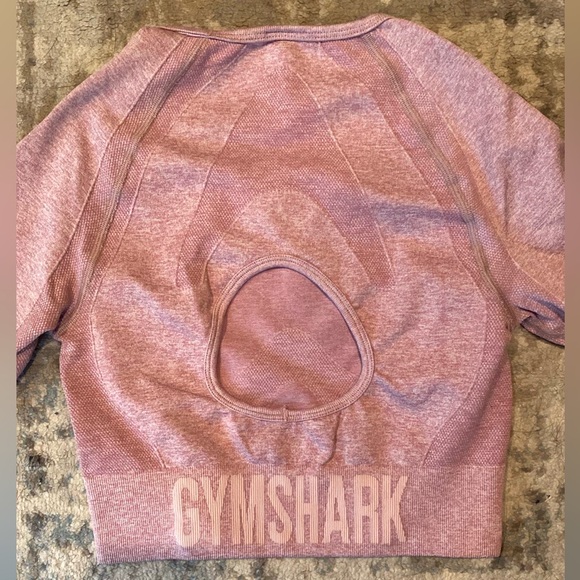 Gymshark Long Sleeve Cropped Top - Picture 3 of 3